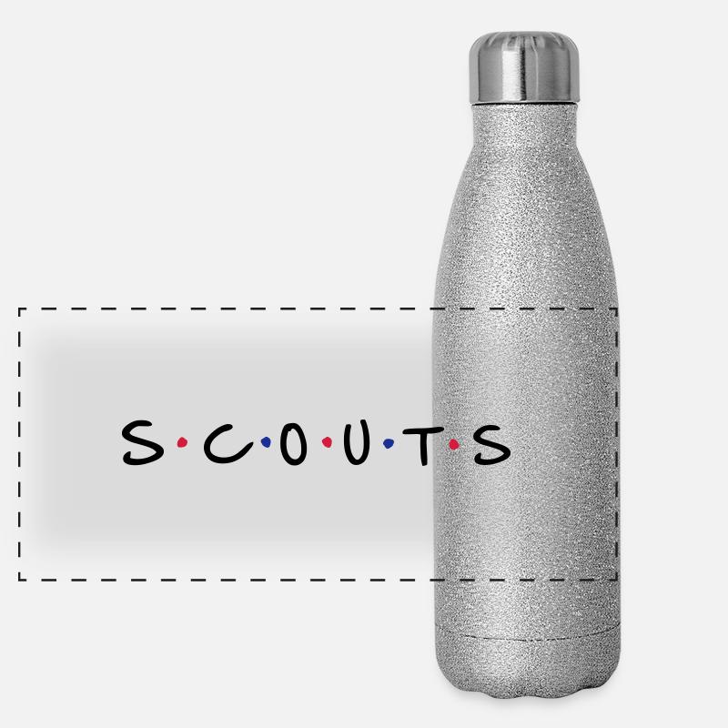 Scouts Gourde isotherme panoramique pailletée 500 ml