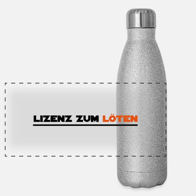 las Gourde isotherme panoramique pailletée 500 ml