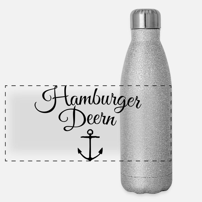 Hamburger Deern Anker Classic Panoramic Glitter Thermal Bottle 500 ml