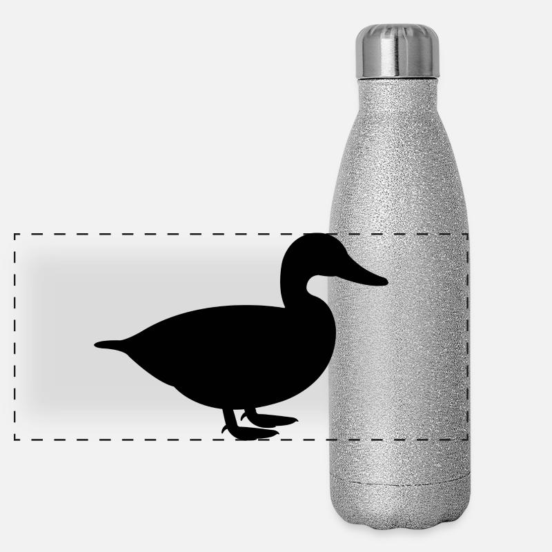 Canard Gourde isotherme panoramique pailletée 500 ml