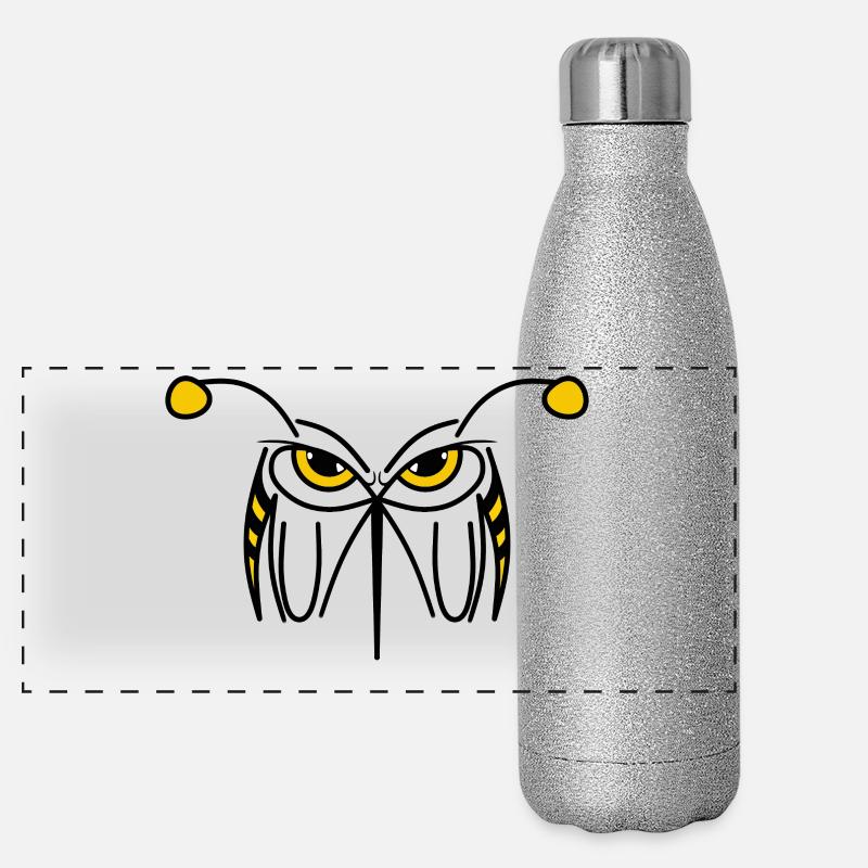 STING - Angry Wasp Panorama Glitzer Isolierflasche 500 ml