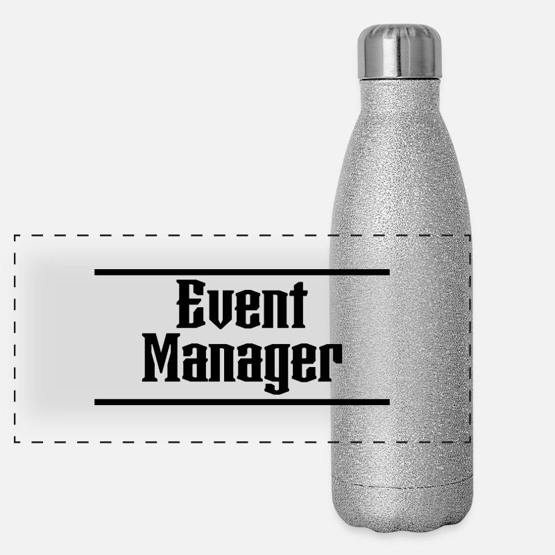 Design Event Manager Panorama Glitzer Isolierflasche 500 ml