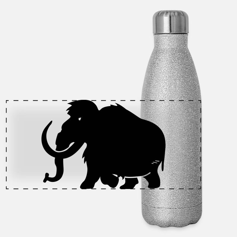 mammoth Panoramic Glitter Thermal Bottle 500 ml