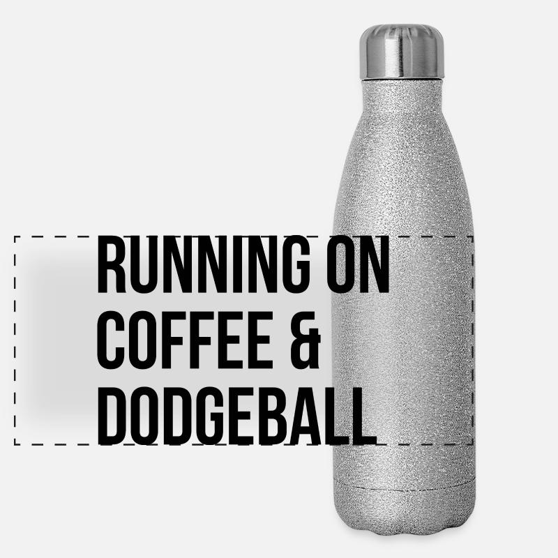 Dodgeball Panoramic Glitter Thermal Bottle 500 ml