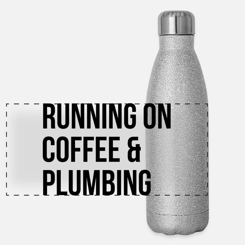 Klempner Panorama Glitzer Isolierflasche 500 ml