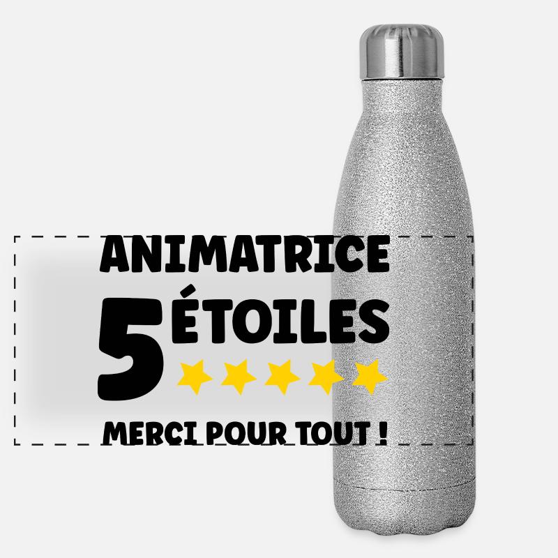 Moderator Panorama Glitzer Isolierflasche 500 ml