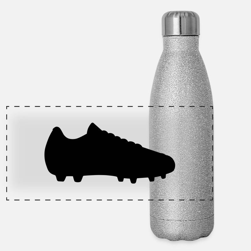 Soccer shoe Panoramic Glitter Thermal Bottle 500 ml