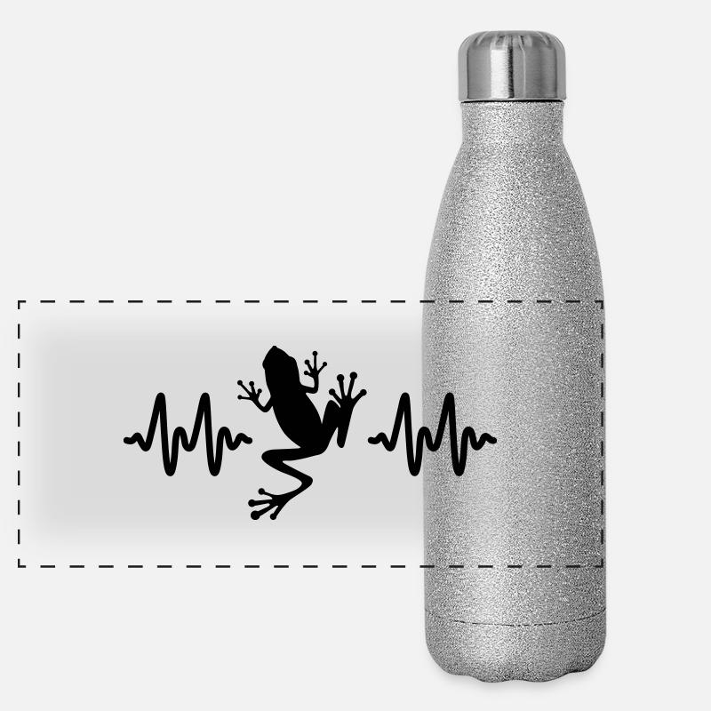 frog Panoramic Glitter Thermal Bottle 500 ml