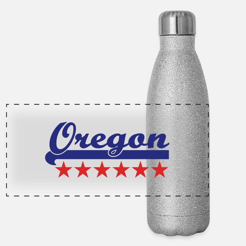 oregon Panorama Glitzer Isolierflasche 500 ml