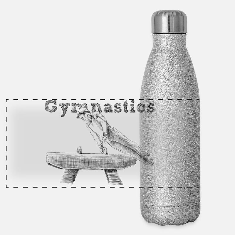 Panorama Glitzer Isolierflasche 500 ml