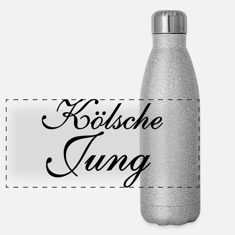 Cologne Young Gourde isotherme panoramique pailletée 500 ml