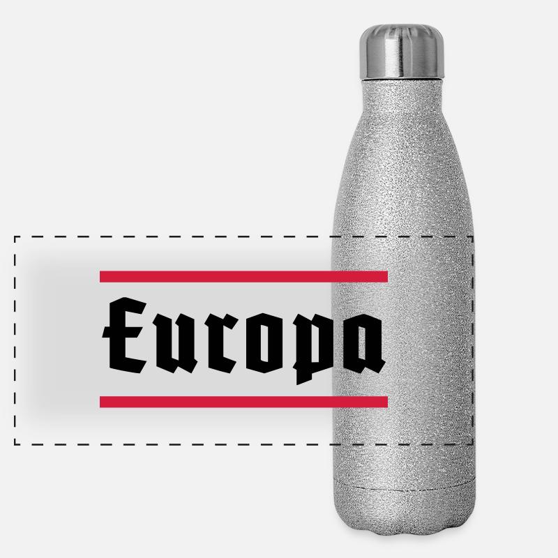 Europa Thermos in acciaio inossidabile glitterato