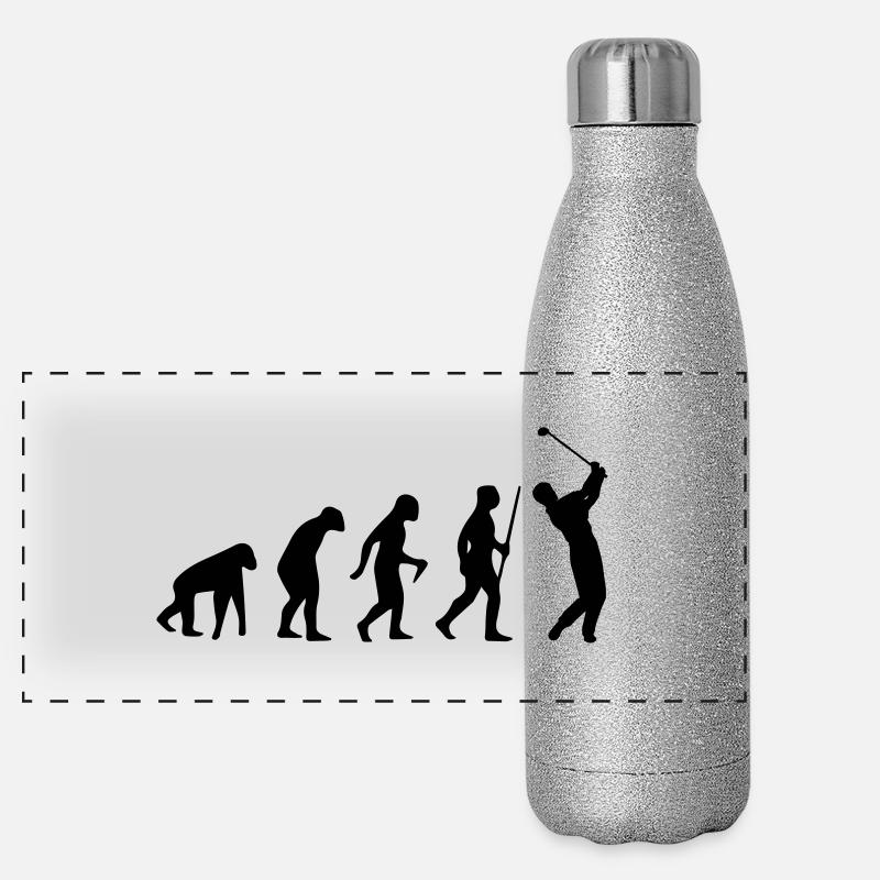 GOLF EVOLUTION Panorama Glitzer Isolierflasche 500 ml