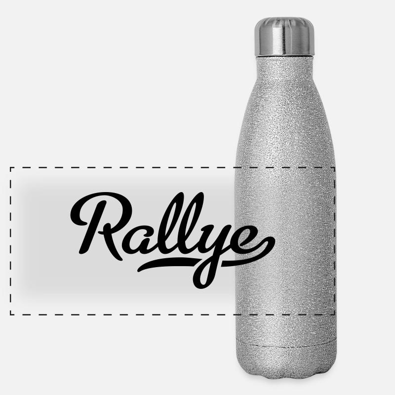 Rallye Gourde isotherme panoramique pailletée 500 ml