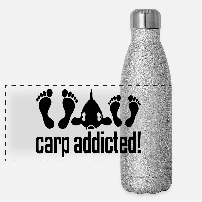 CARP ADDICTED! Panorama Glitzer Isolierflasche 500 ml