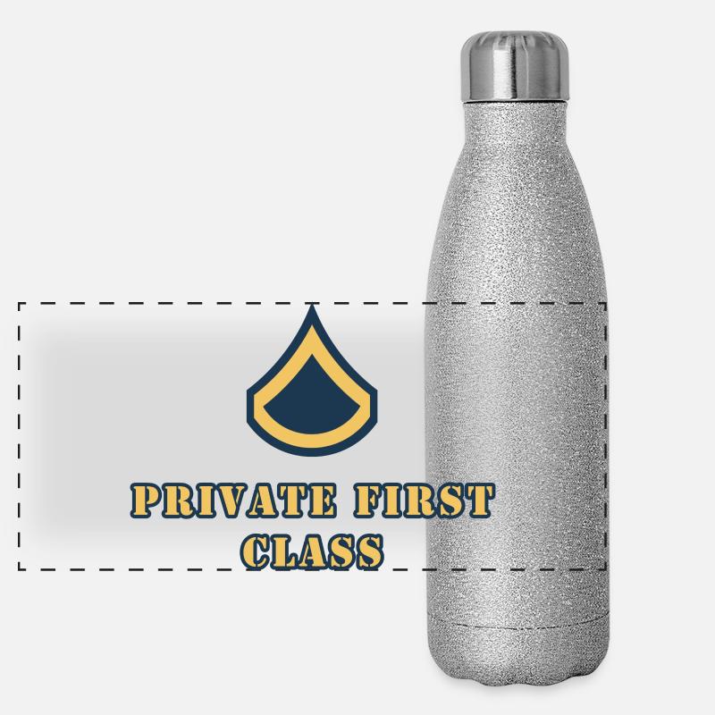 Private First Class Panorama Glitzer Isolierflasche 500 ml