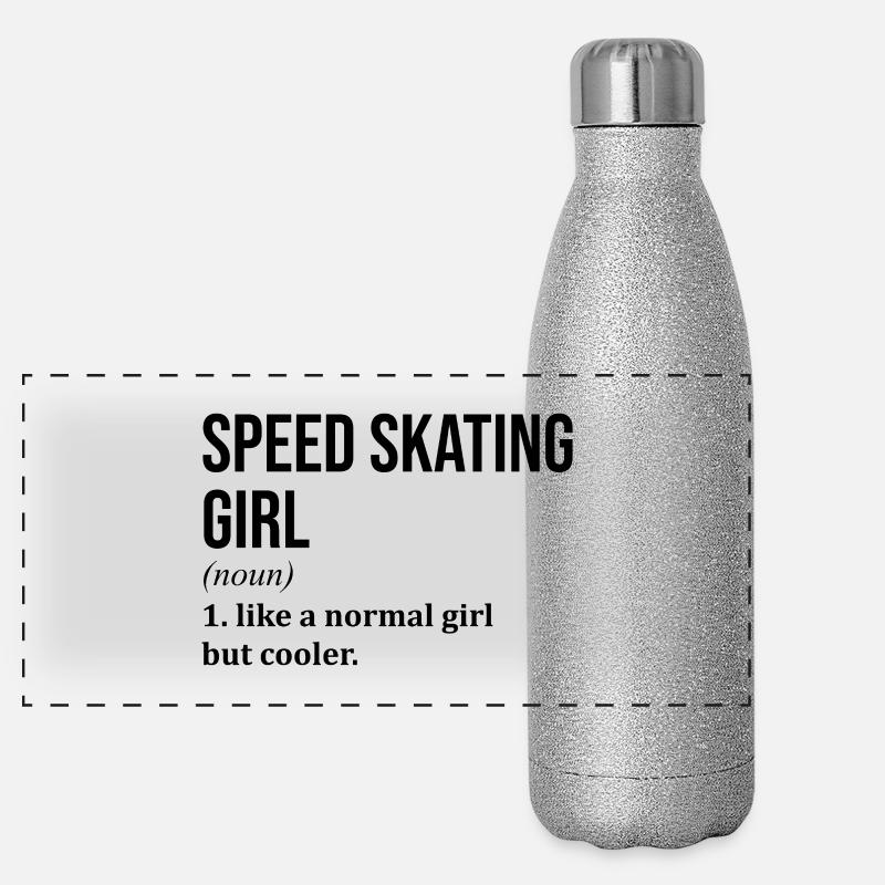 Panorama Glitzer Isolierflasche 500 ml