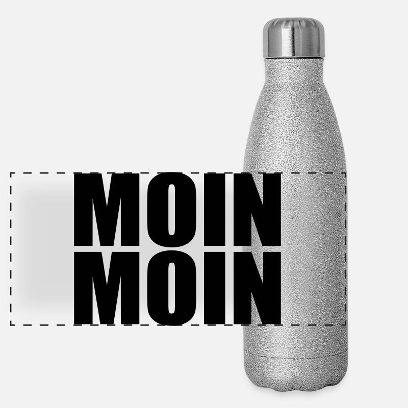 Moin Moin Gourde isotherme panoramique pailletée 500 ml
