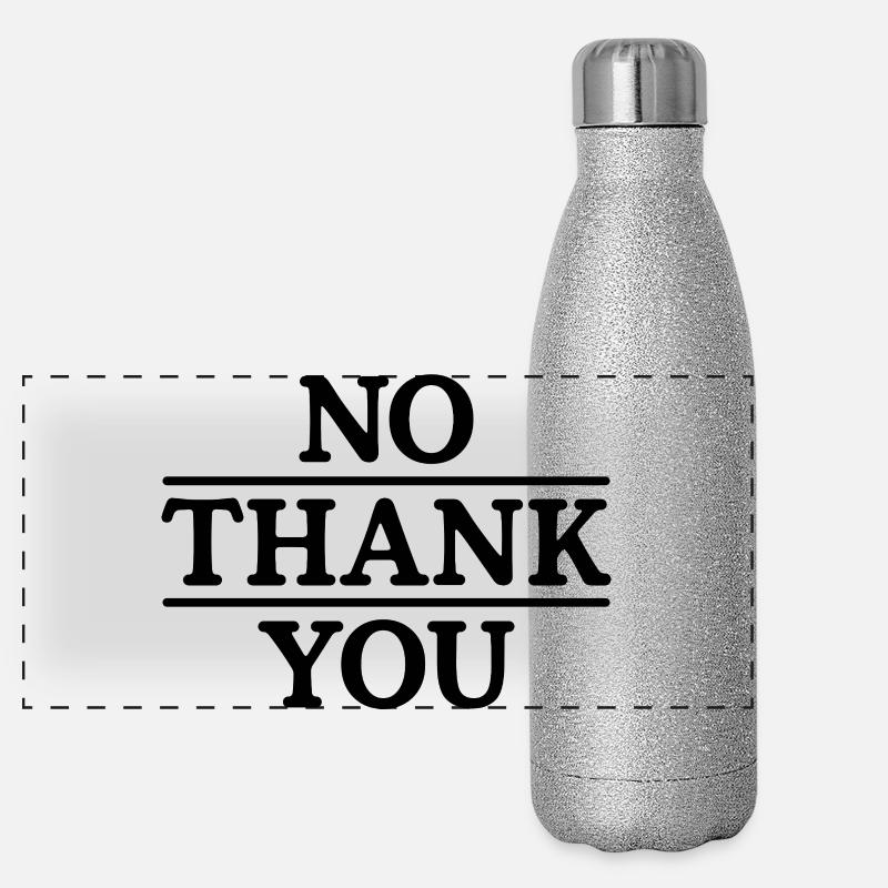 Nej tak Termoflaske i rustfrit stål med glimmer