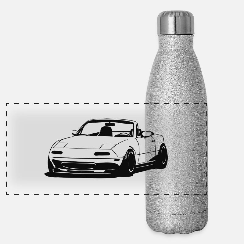 roadster Panorama Glitzer Isolierflasche 500 ml