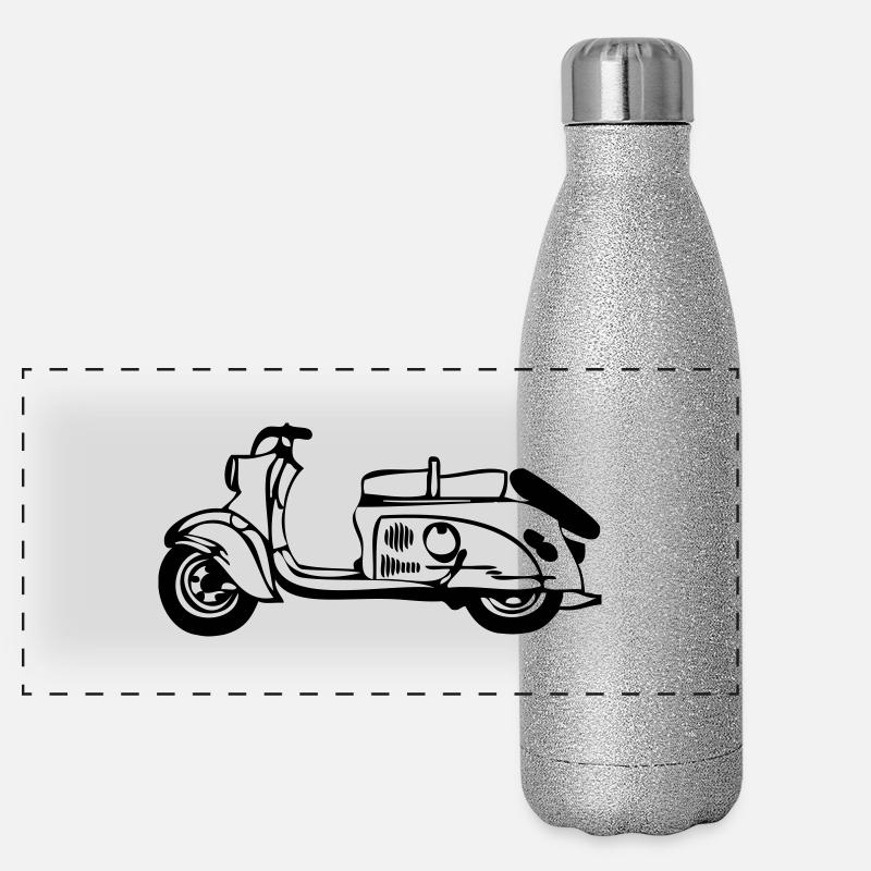 IWL Roller Berlin Panorama Glitzer Isolierflasche 500 ml