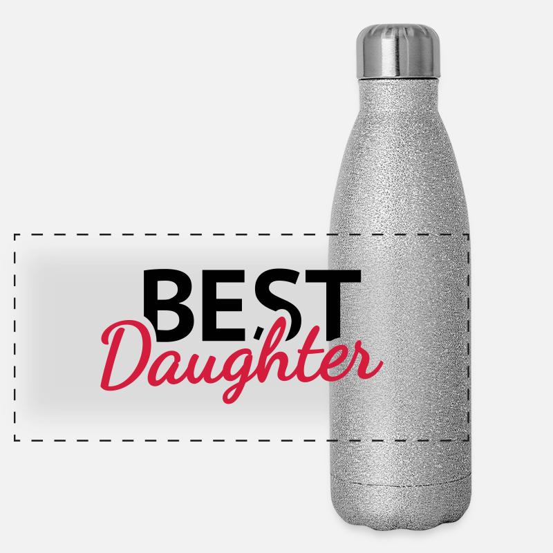 Best Daughter Panorama Glitzer Isolierflasche 500 ml