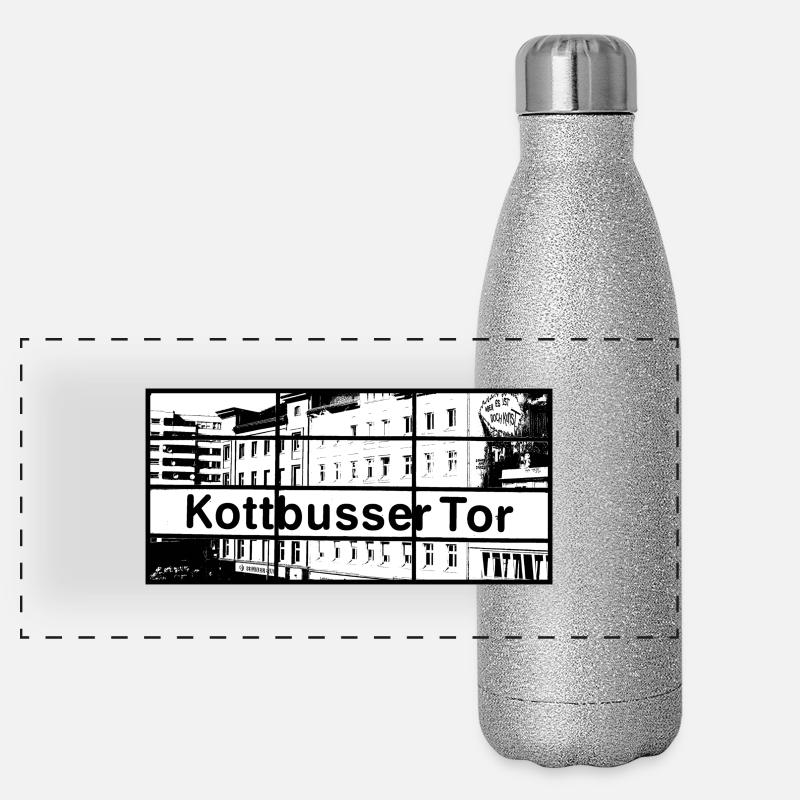 Kotti Panorama Glitzer Isolierflasche 500 ml