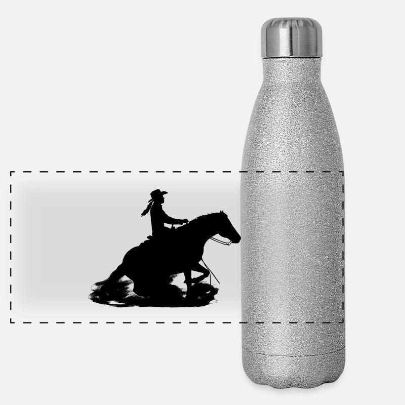 sliding stop Gourde isotherme panoramique pailletée 500 ml