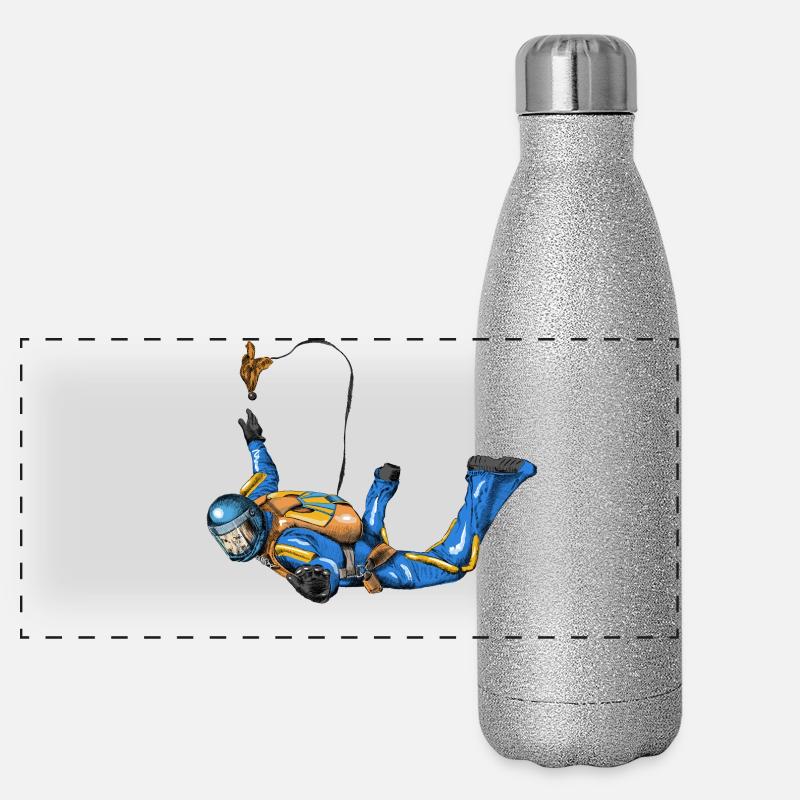 skydiver Gourde isotherme panoramique pailletée 500 ml