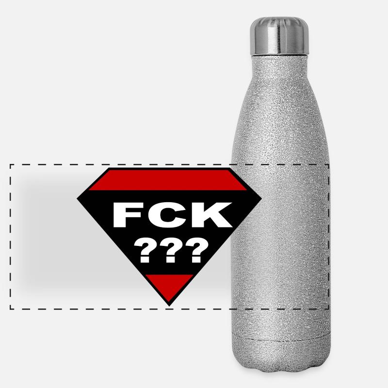 Panorama Glitzer Isolierflasche 500 ml
