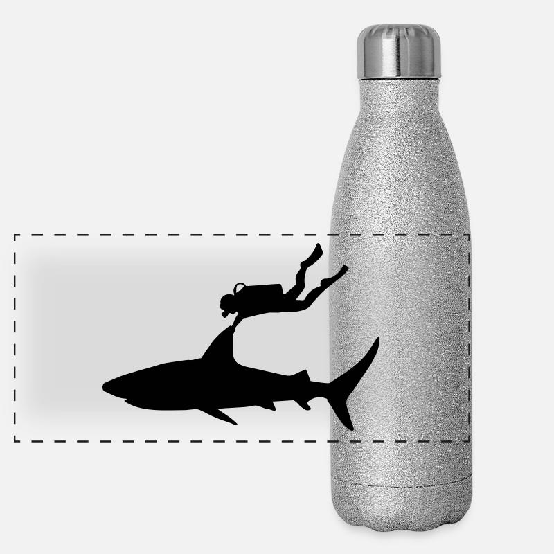 plongée Gourde isotherme panoramique pailletée 500 ml
