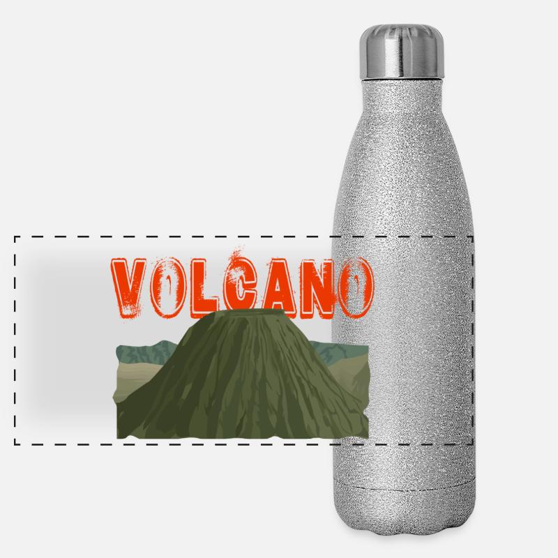 Volcan | Volcan | Vulcano Gourde isotherme panoramique pailletée 500 ml
