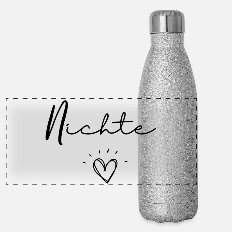 nichte Panorama Glitzer Isolierflasche 500 ml
