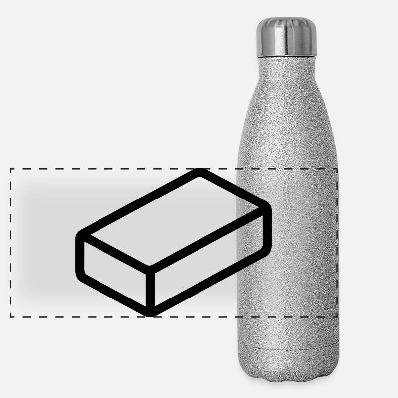 brick Panoramic Glitter Thermal Bottle 500 ml