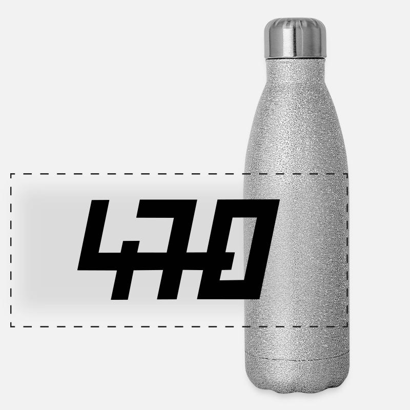 470er Panorama Glitzer Isolierflasche 500 ml