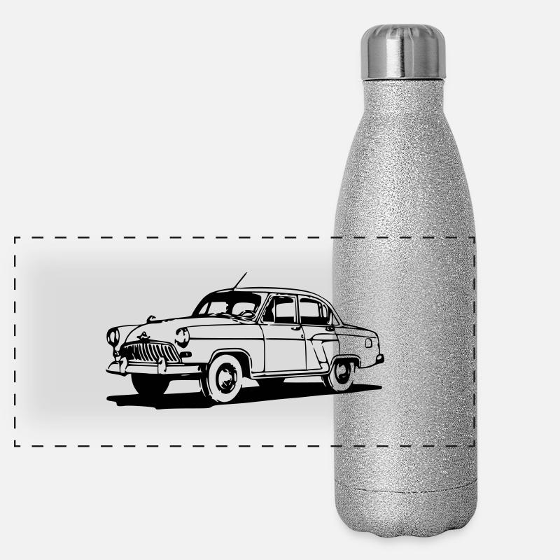 molumen-GAZ-21-2 Panorama Glitzer Isolierflasche 500 ml