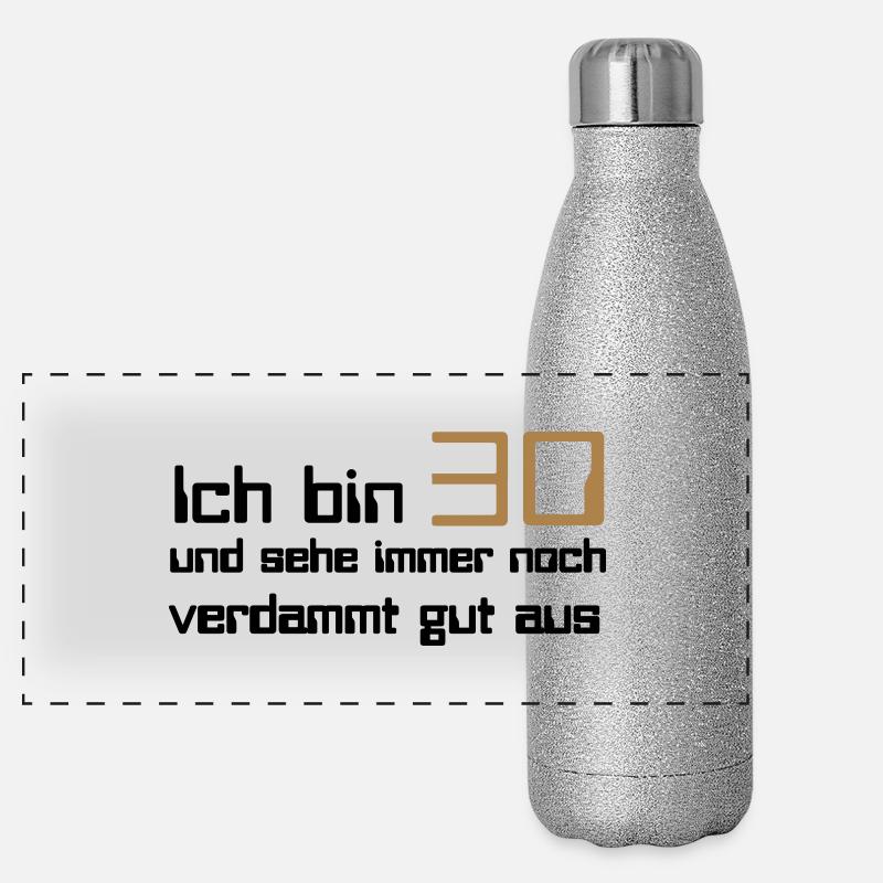 30 Panoramic Glitter Thermal Bottle 500 ml