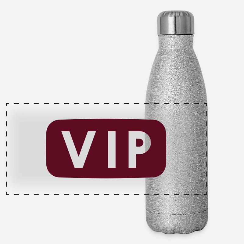 VIP Panorama Glitzer Isolierflasche 500 ml