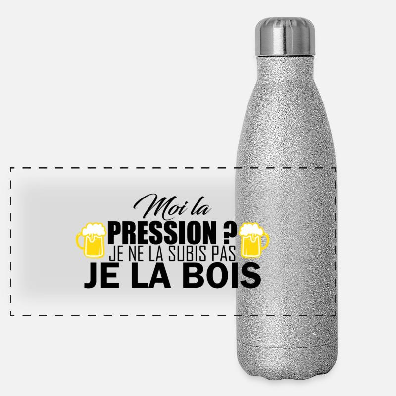 moi la pression Panorama Glitzer Isolierflasche 500 ml