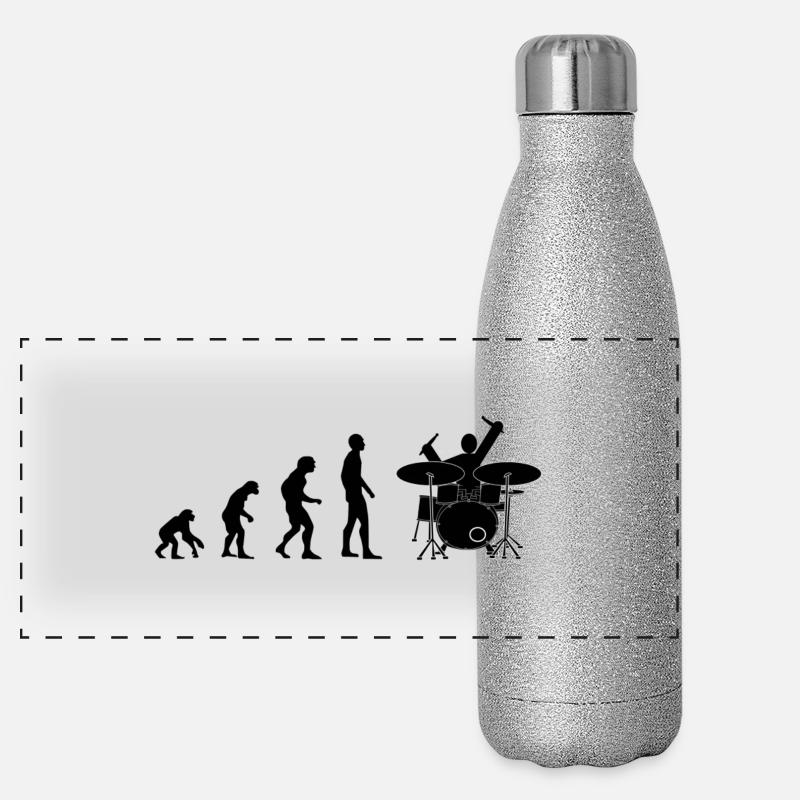 drummer evolution Gourde isotherme panoramique pailletée 500 ml