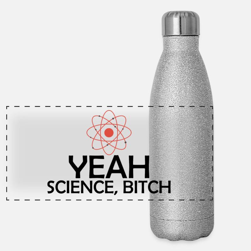 Yeah Science! Panorama Glitzer Isolierflasche 500 ml