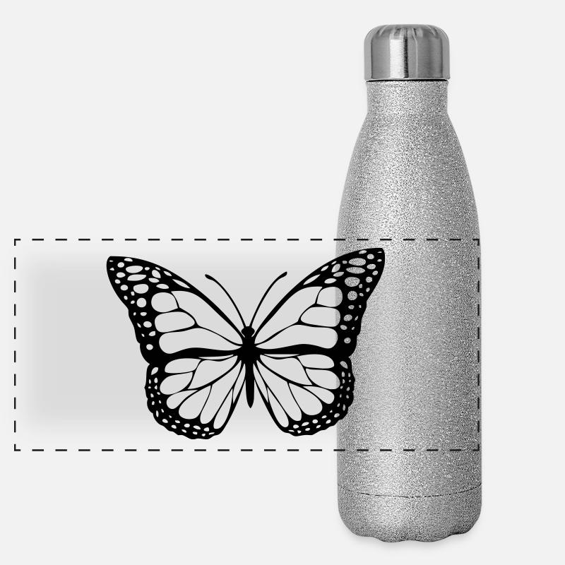 PAPILLON Gourde isotherme panoramique pailletée 500 ml