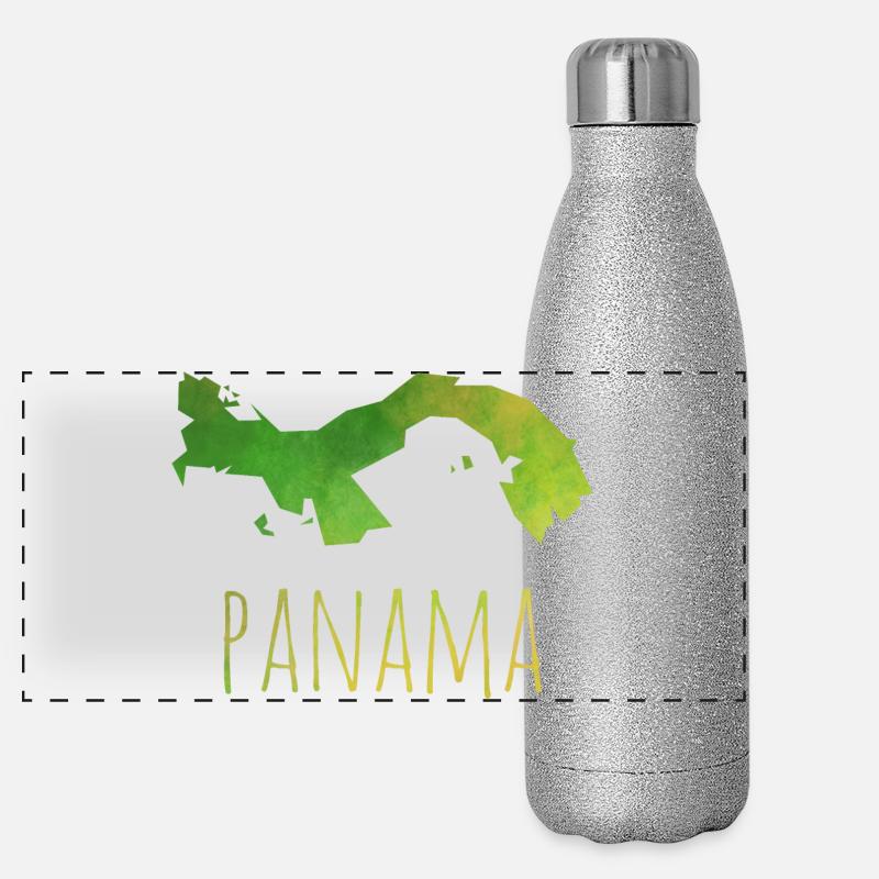 panama Panorama Glitzer Isolierflasche 500 ml