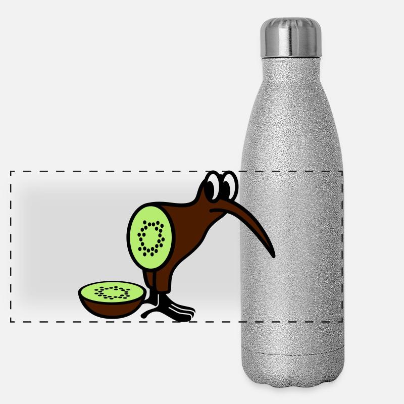 Kiwi Gourde isotherme panoramique pailletée 500 ml