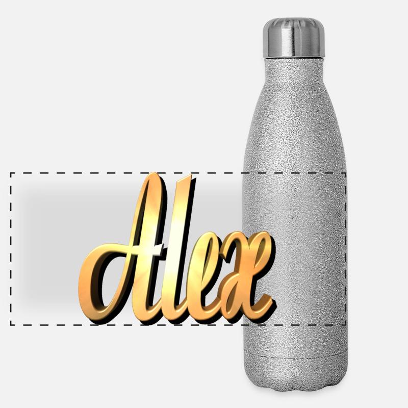 Panorama Glitzer Isolierflasche 500 ml