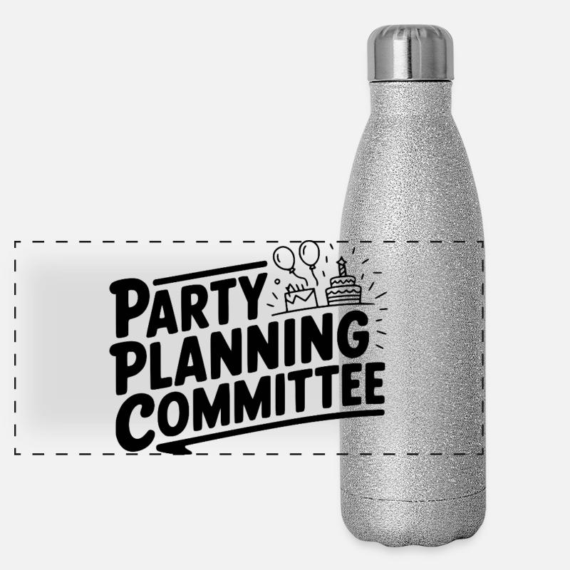 Comité d’organisation de la fête Gourde isotherme panoramique pailletée 500 ml
