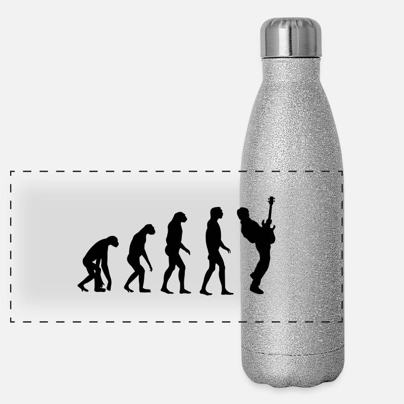 bass player evolution Panoramic Glitter Thermal Bottle 500 ml