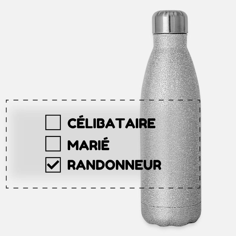 Hiking - Wandern - Randonnée - Sport Panoramic Glitter Thermal Bottle 500 ml