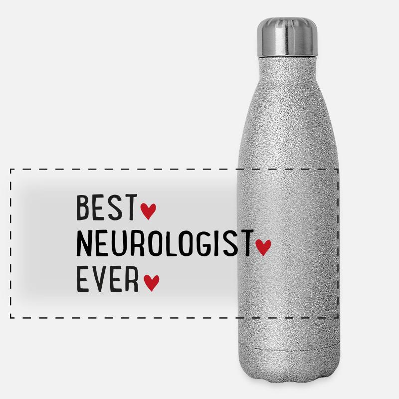Neurologie Panorama Glitzer Isolierflasche 500 ml