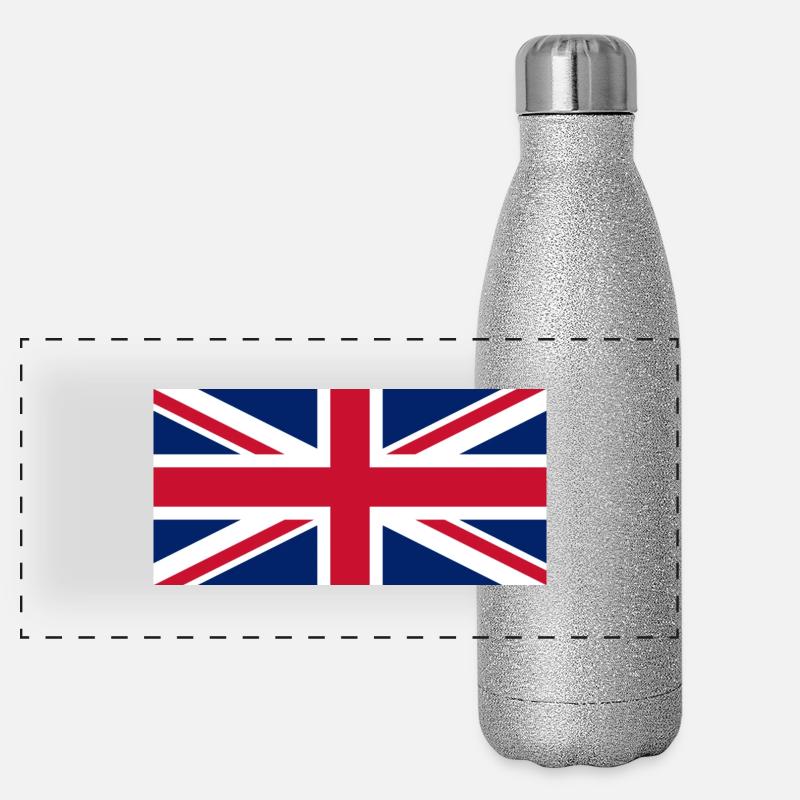 Royaume-Uni Gourde isotherme panoramique pailletée 500 ml
